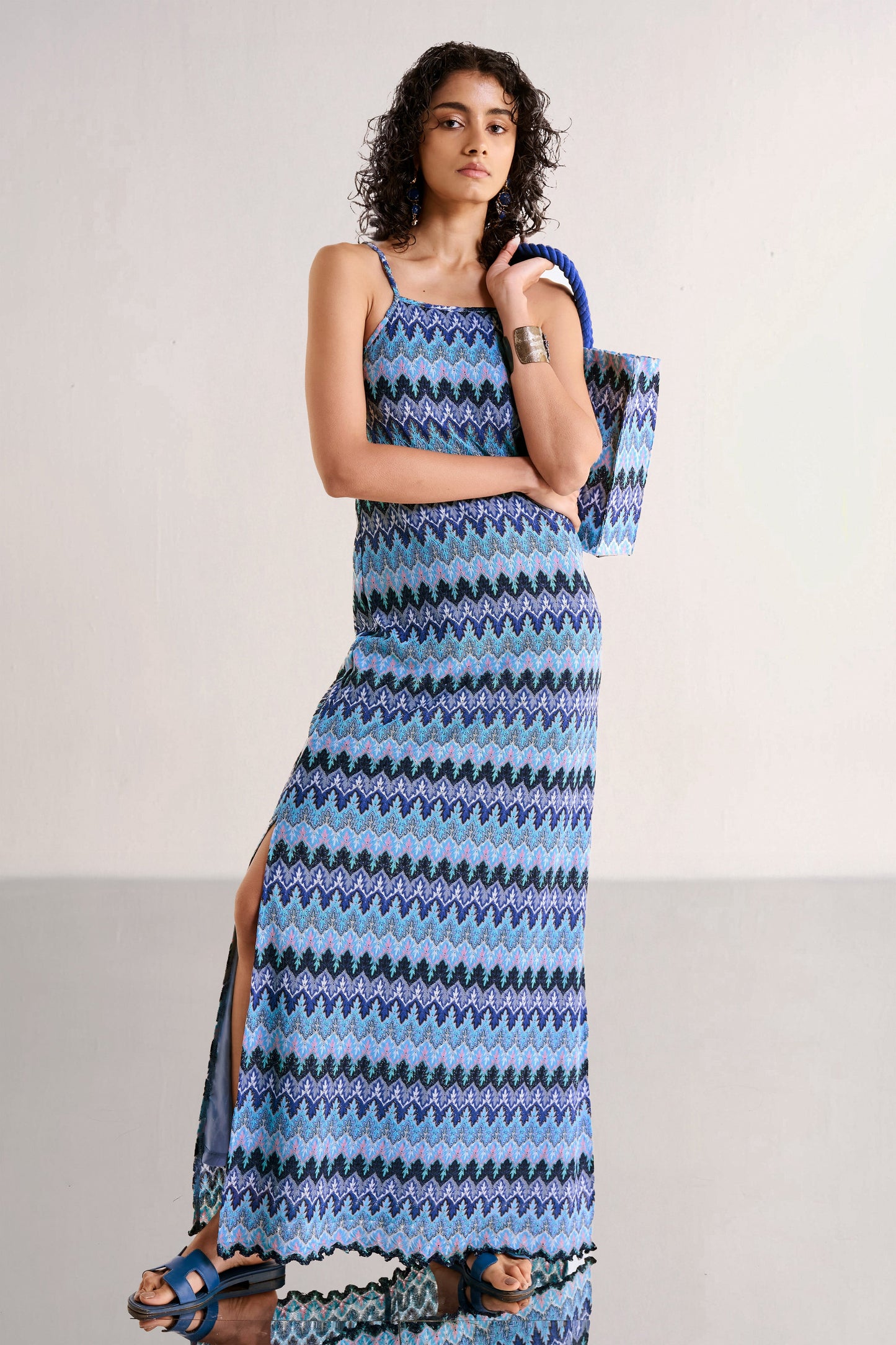 CROCHET KNIT MAXI