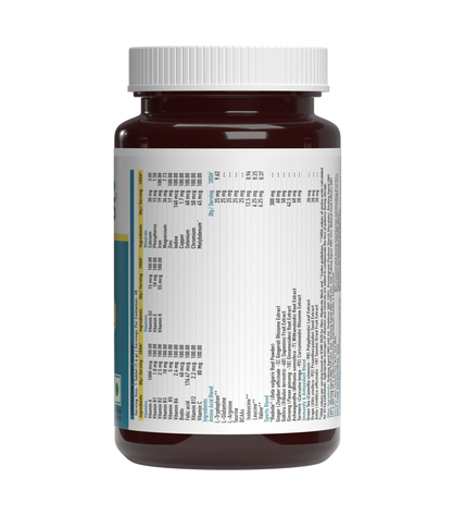 Advanced Multivitamin For Sports & Fitness, 30 Tablets | With Amino Acid, Energy, Antioxidant & Immunity Blends, 24 Vitamins & Minerals | For Immunity & Energy