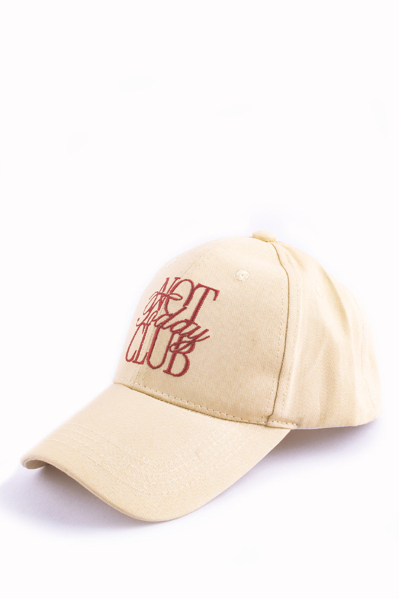 Not Today Club Cap