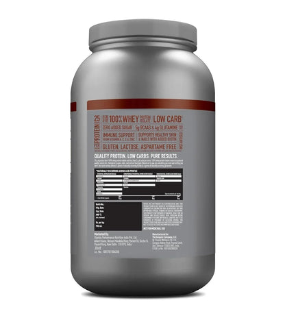 Isopure Low Carb 100% Whey Protein Isolate Cookie & Cream -2.2 Lbs ( 1 kg )