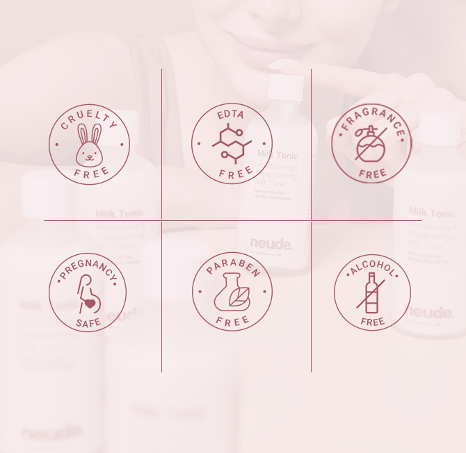 Milk Tonic: Depigmenting & Hydrating Toner with Camel Milk, Ceramides and Snail Mucin - Neude Skin