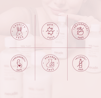Milk Tonic: Depigmenting & Hydrating Toner with Camel Milk, Ceramides and Snail Mucin - Neude Skin
