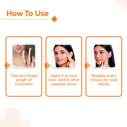 Pore Minimizing Sunscreen Gel with SPF 50 & PA+++ For Open Pores & UVA/UVB Protection - 50 g
