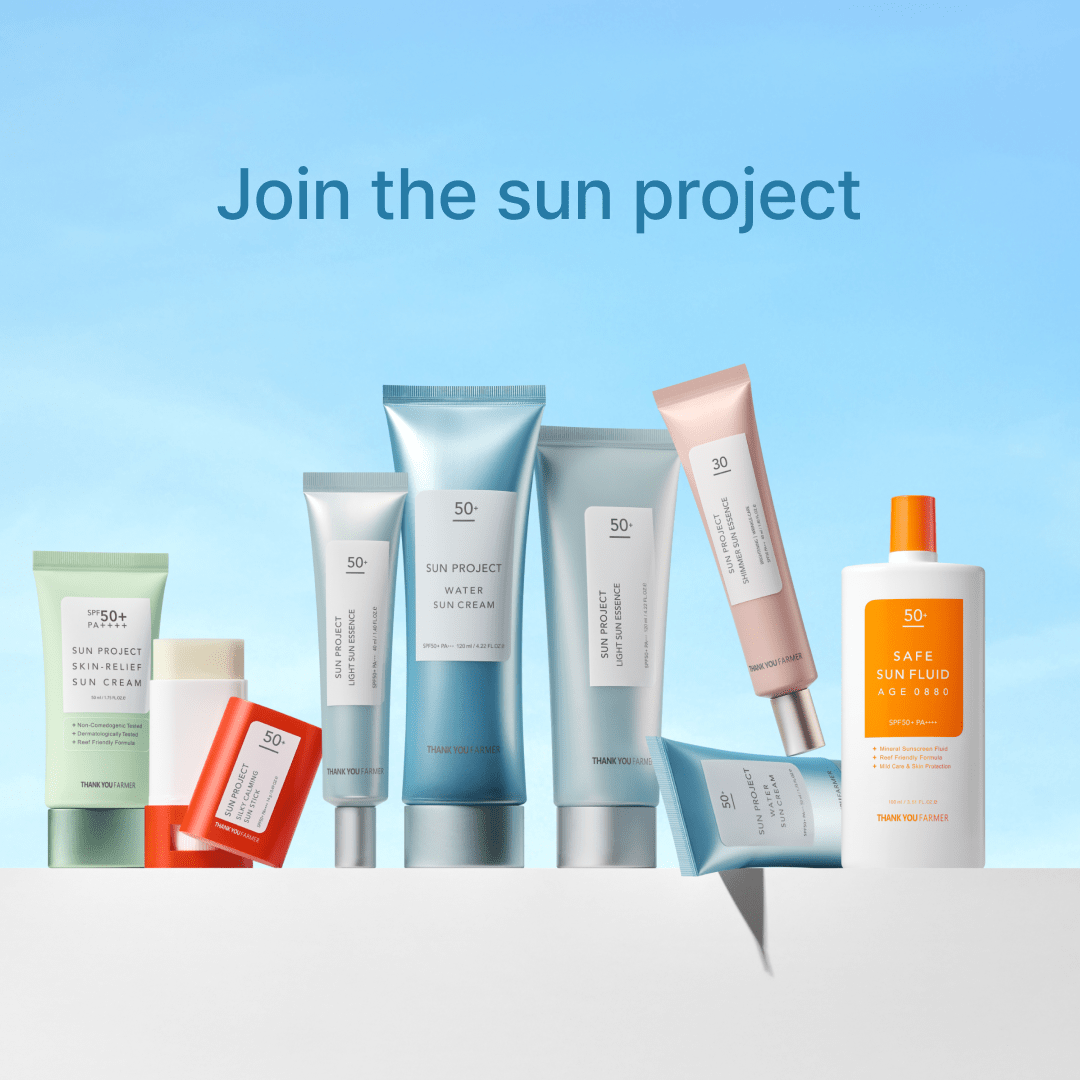 Thank You Farmer Sun Project Skin Relief Sun Cream SPF50+ PA++++ | Thank You Farmer at Broadway