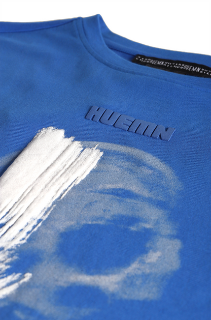 The HUEMN Skull T-shirt (Blue) : Edition 2 | Huemn at Broadway
