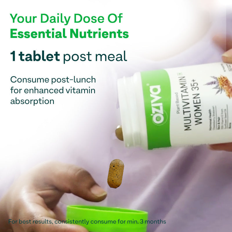OZiva Plant Based Multivitamins for Women 35+ | OZiva at Broadway
