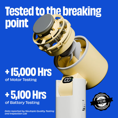 Nuuk BFF Rechargeable Personal Fan with IceTouch - Matcha Green