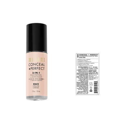 Conceal + Perfect 2-In-1 Foundation + Concealer | Milani at Broadway