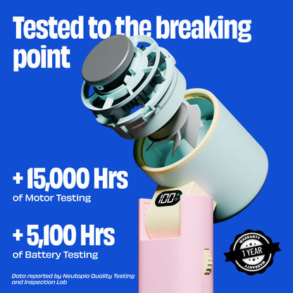 Nuuk BFF Rechargeable Personal Fan with IceTouch - Tokyo Totti Candy