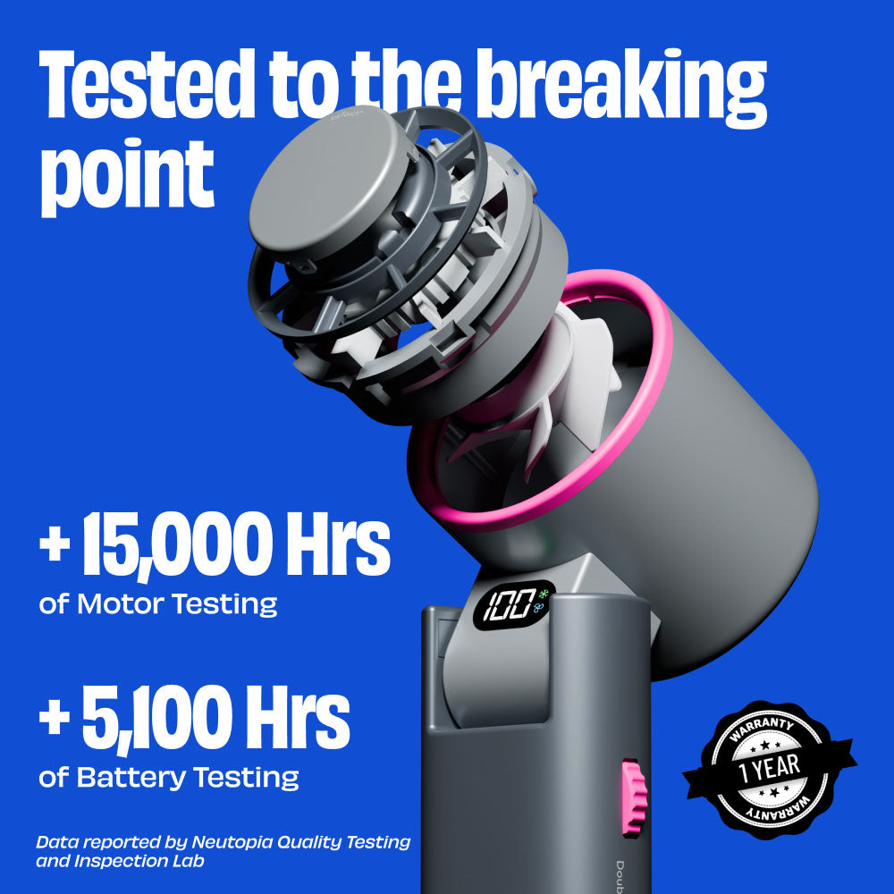 Nuuk BFF Rechargeable Personal Fan with IceTouch - Matcha Green