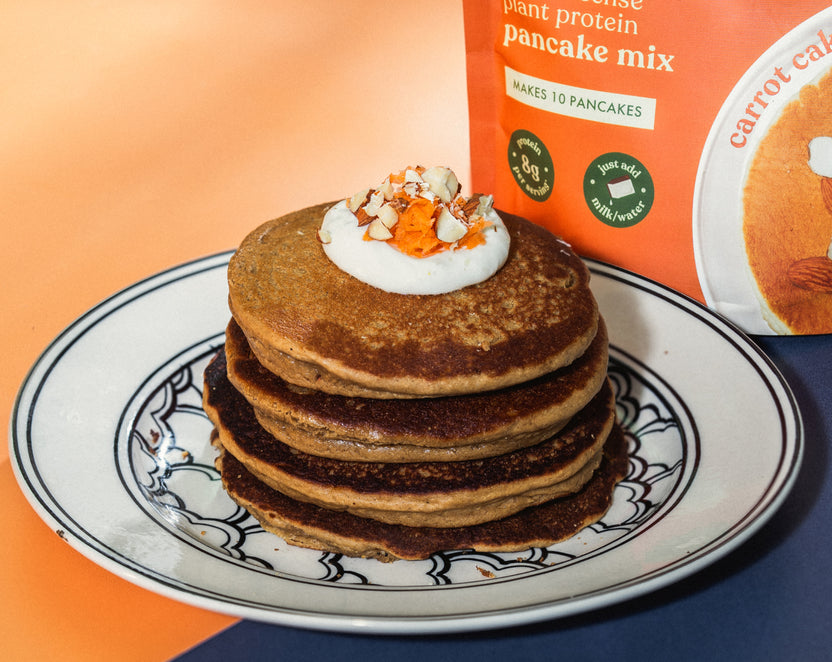 Cosmix No-Nonsense Plant Protein Pancakes - Carrot Cake Red | COSMIX at Broadway
