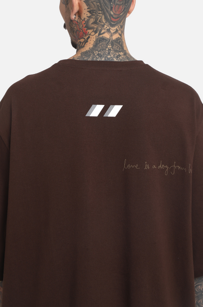 The HUEMN Skull T-shirt (Chocolate Brown) : Edition 2 | Huemn at Broadway