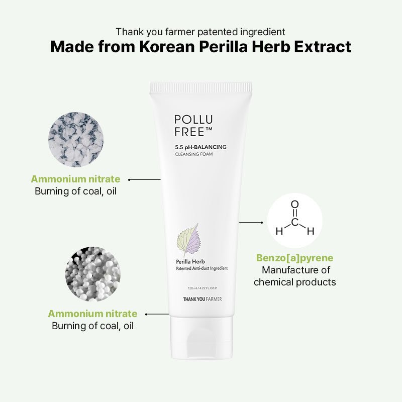 Thank You Farmer Pollufree 5.5 pH-Balancing Cleansing Foam | Thank You Farmer at Broadway