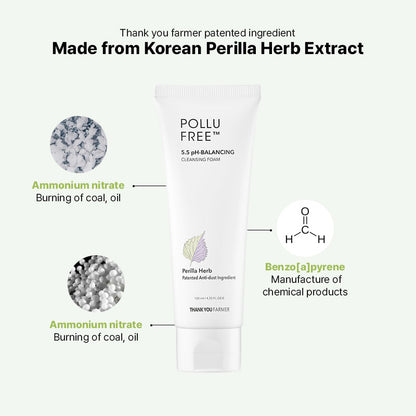 Thank You Farmer Pollufree 5.5 pH-Balancing Cleansing Foam | Thank You Farmer at Broadway