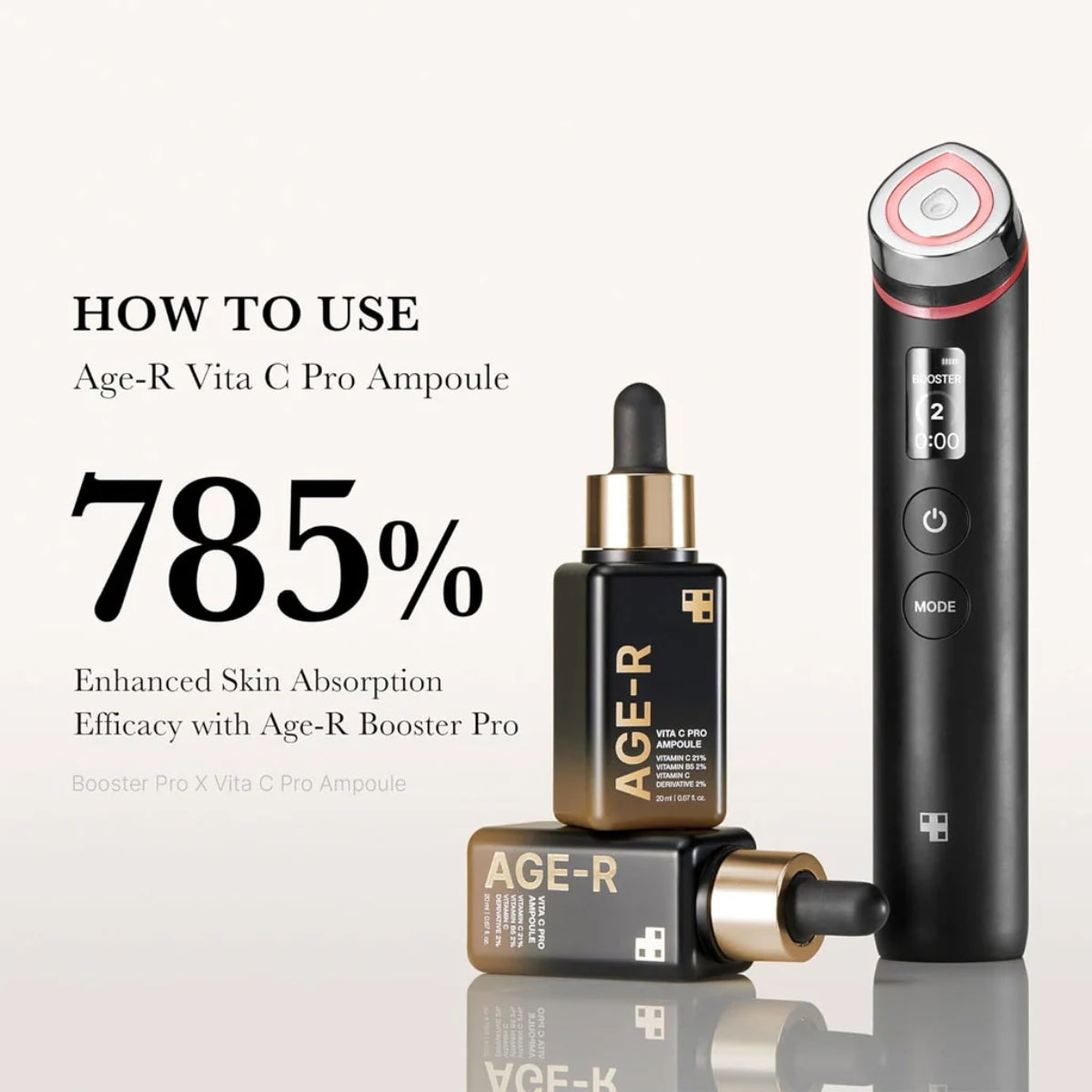 Age-R Vita C Pro Ampoule 20Ml
