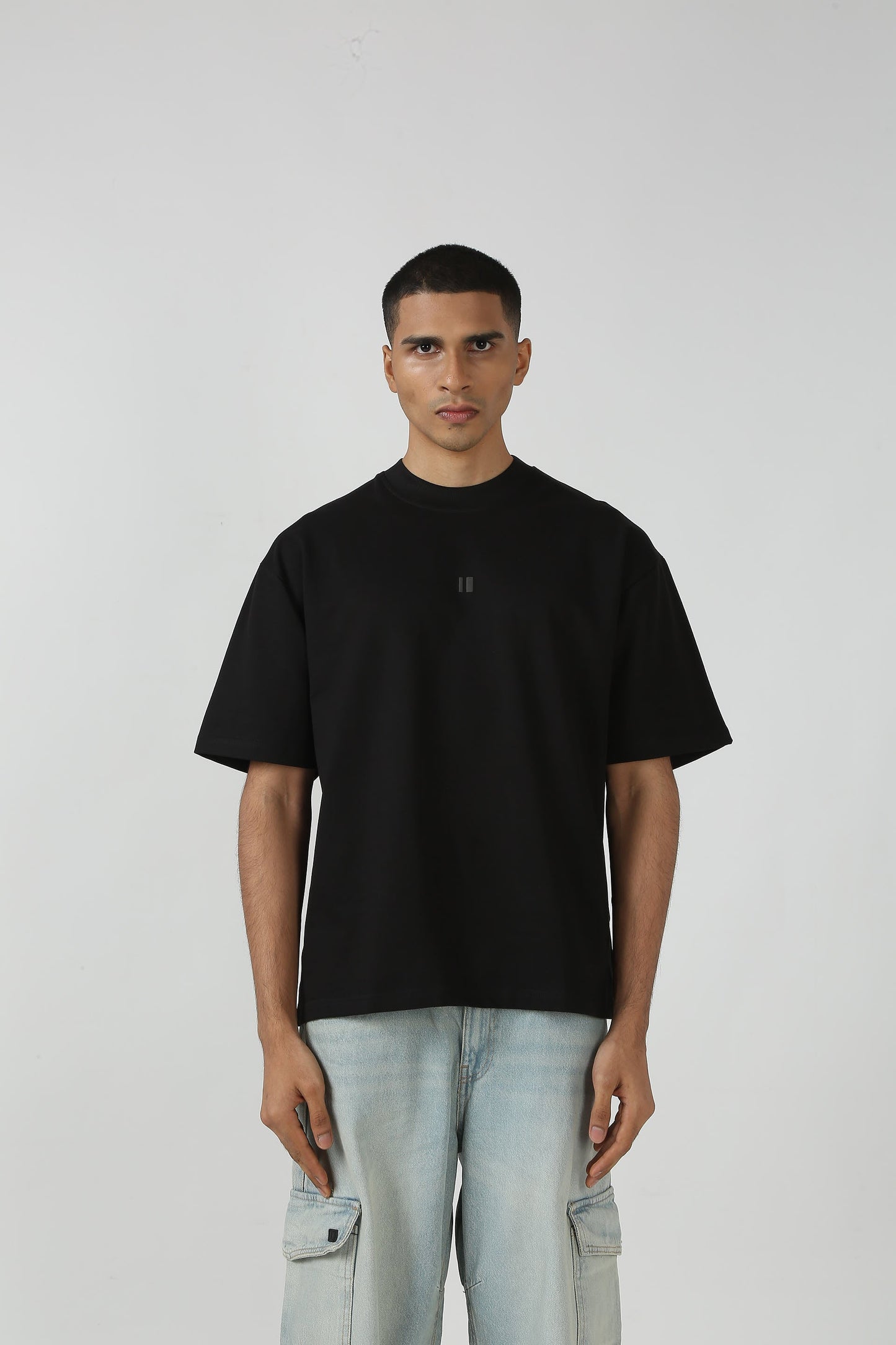 Black Matter T-shirt in black with HD prints