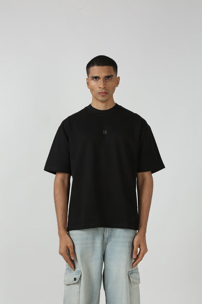 Black Matter T-shirt in black with HD prints