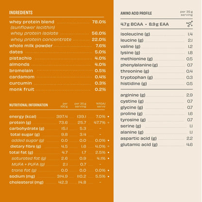The Whole Truth 24g Whey Protein Isolate + Concentrate - 1kg | The Whole Truth Foods at Broadway
