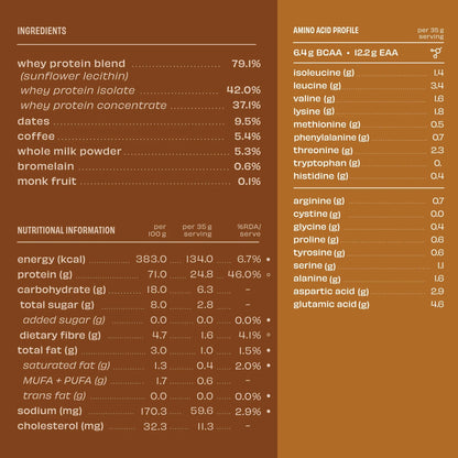 The Whole Truth 24g Whey Protein Isolate + Concentrate - 1kg | The Whole Truth Foods at Broadway