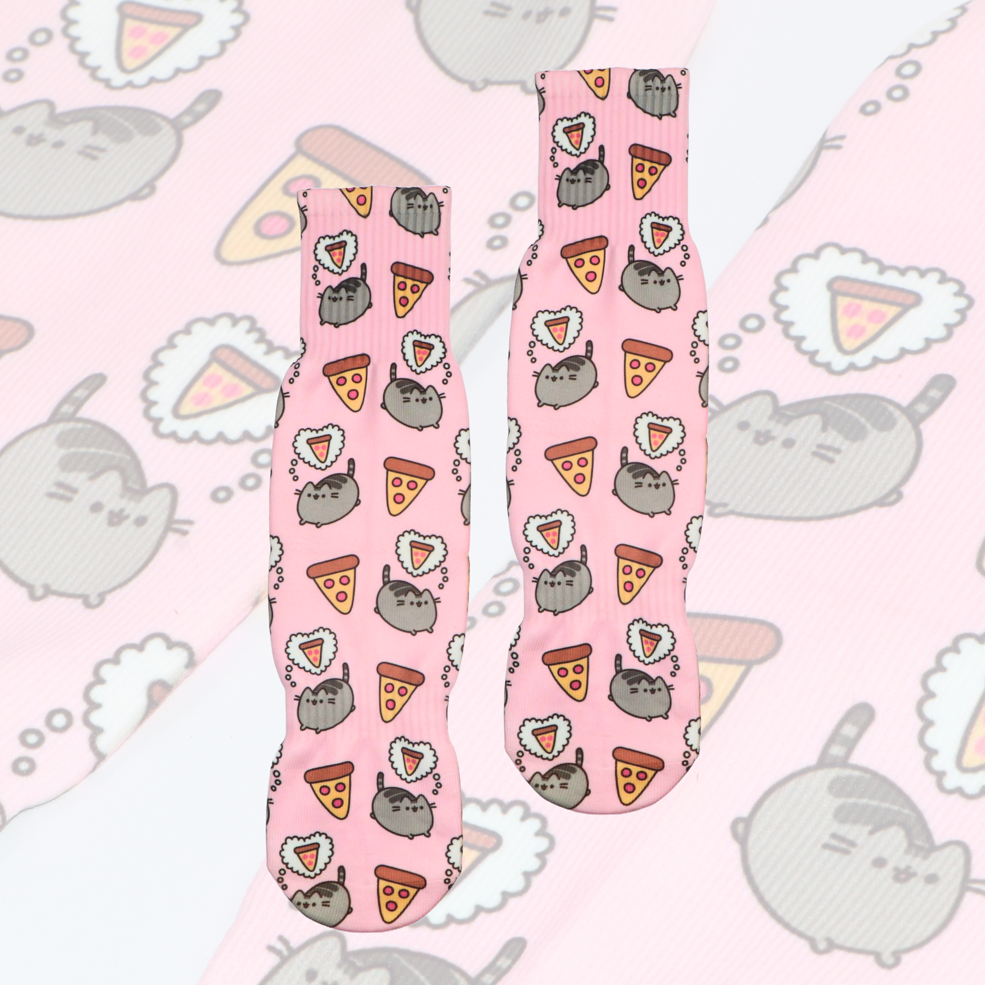 Meowza Pizza Dreams Socks | The Boring Socks at Broadway