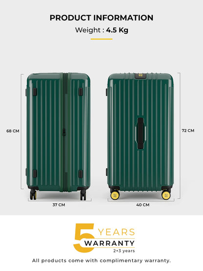 Trunk Check-In Plus- Pine Green