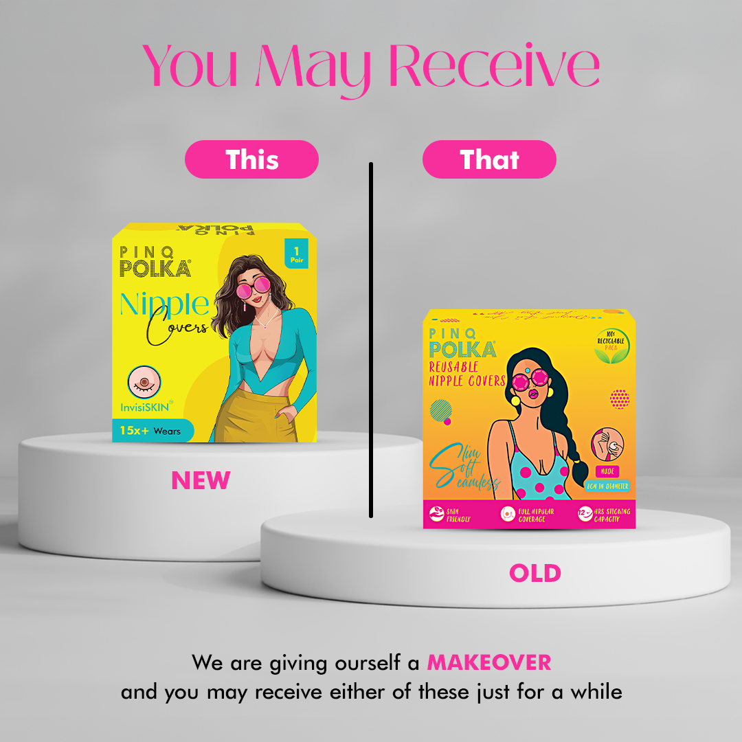 PINQ POLKA Reusable Nipple Cover