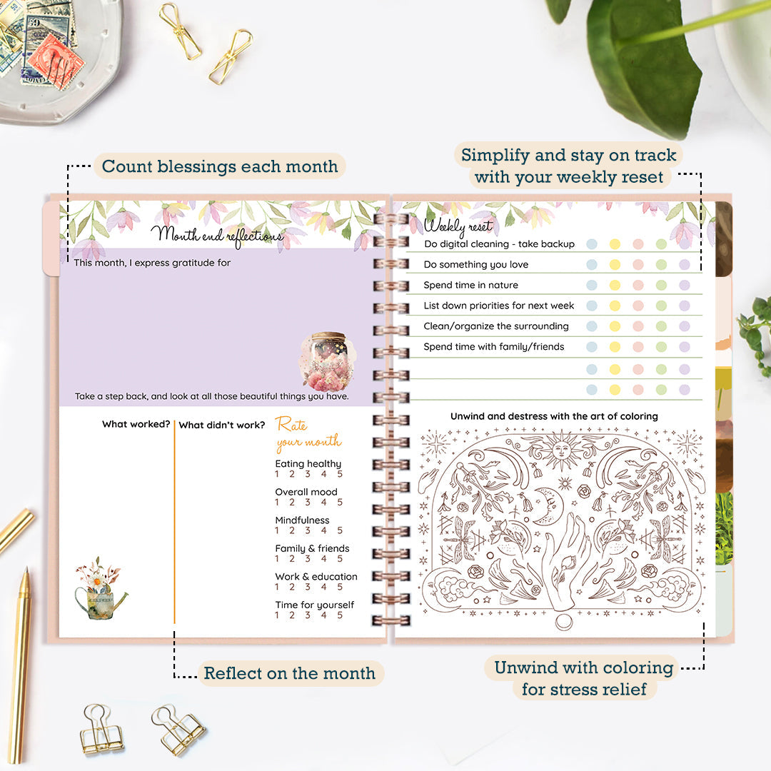 Limited Edition Undated Planner - Old Ways Don't Open New Doors