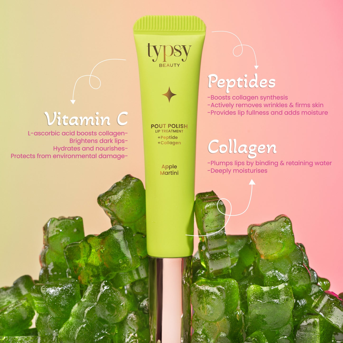 Apple Martini Pout Polish Lip Treatment Balm | Typsy at Broadway