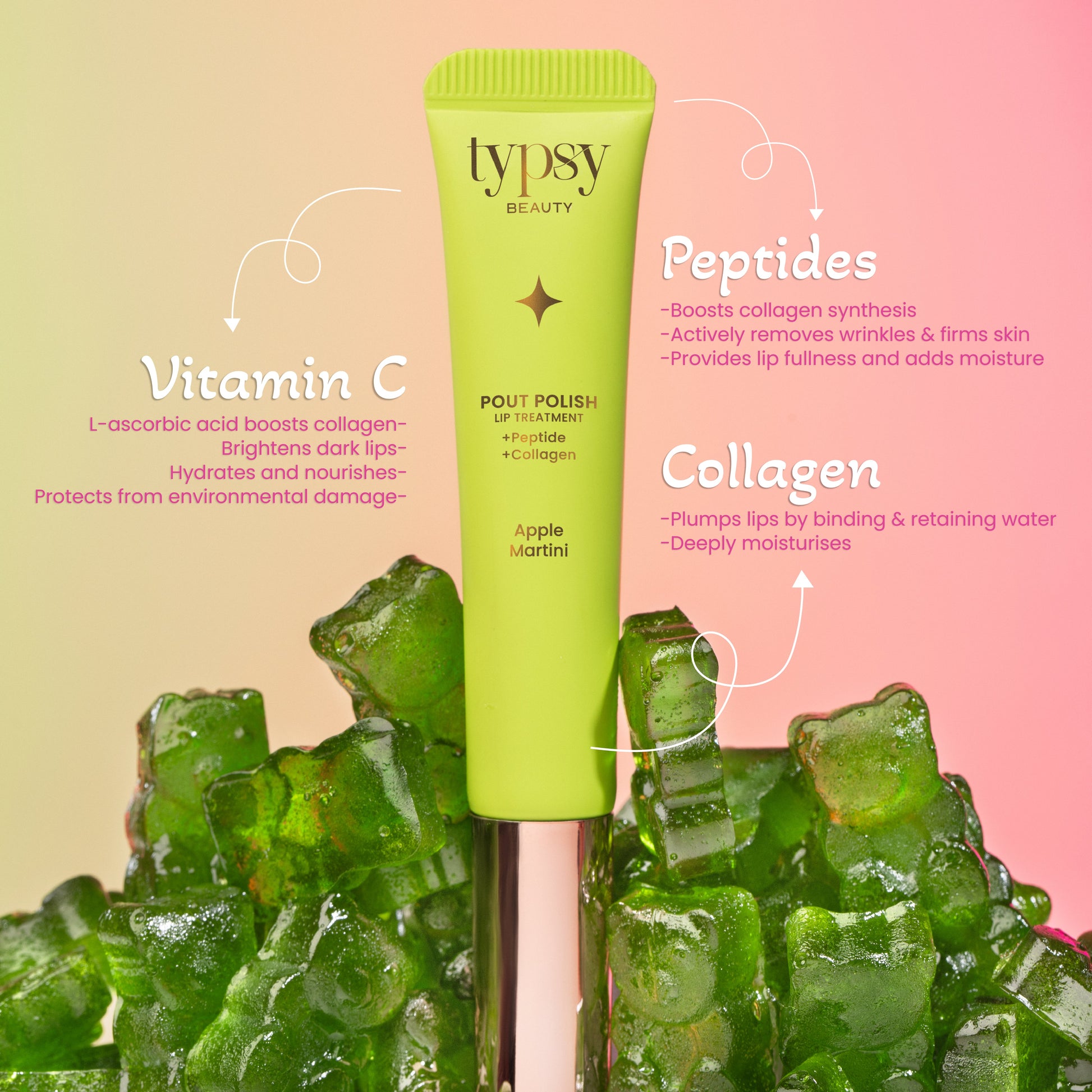 Apple Martini Pout Polish Lip Treatment Balm | Typsy at Broadway