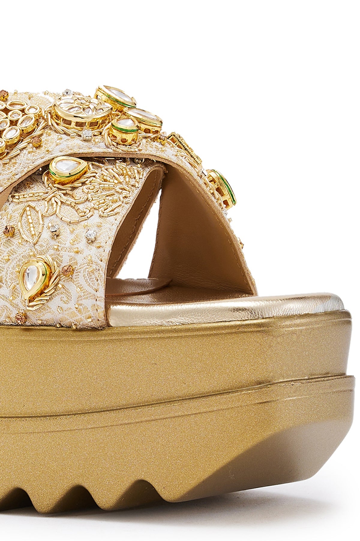 Vintage Vanity Wedge Sandals