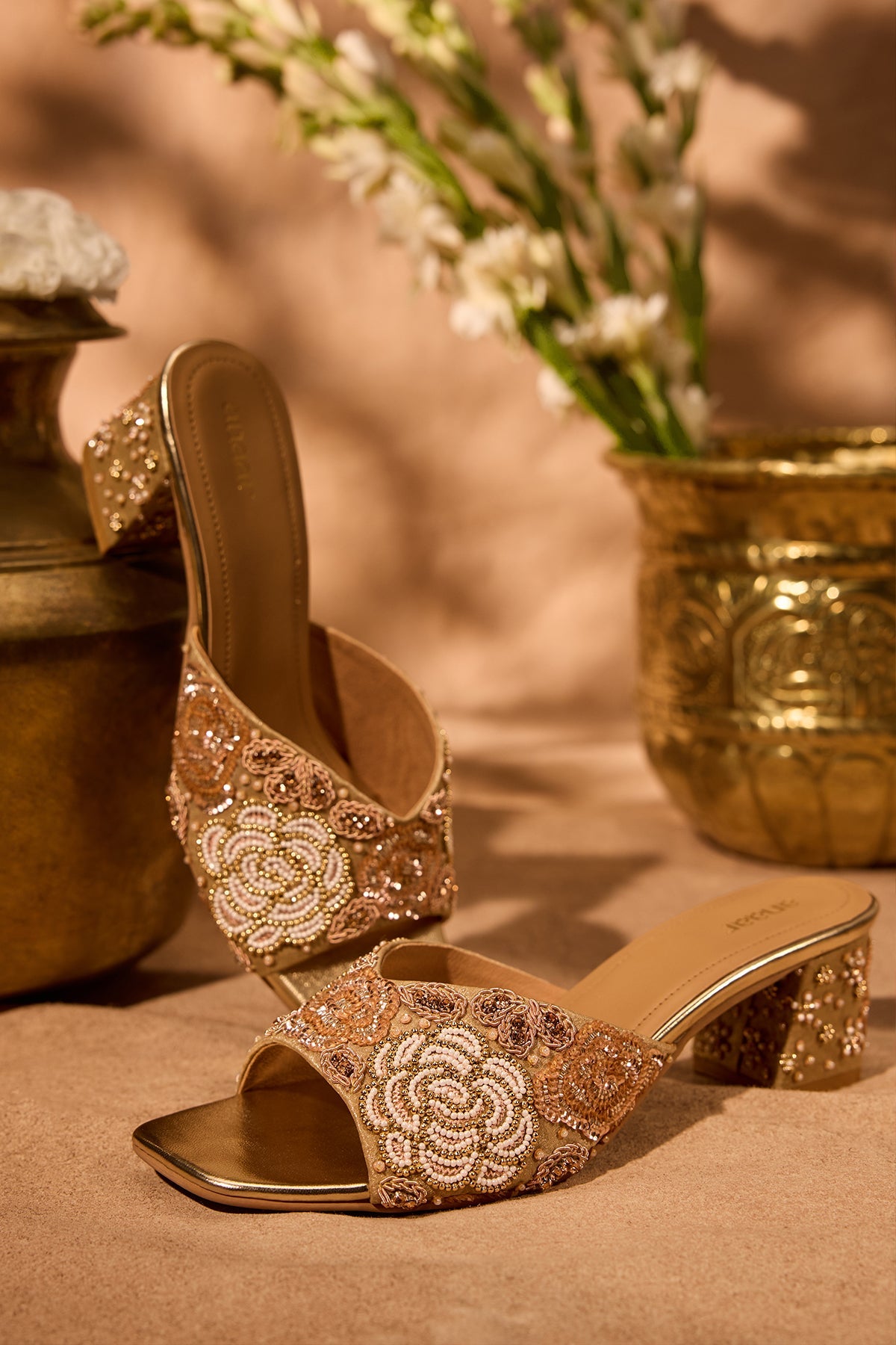 Festive Fling Block Heels