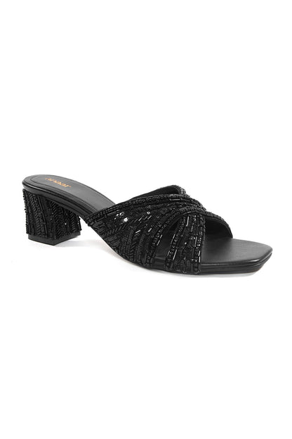 Calcutta Club Block Heels