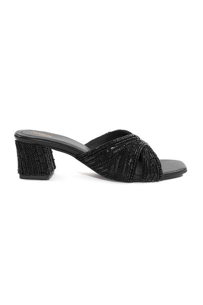 Calcutta Club Block Heels
