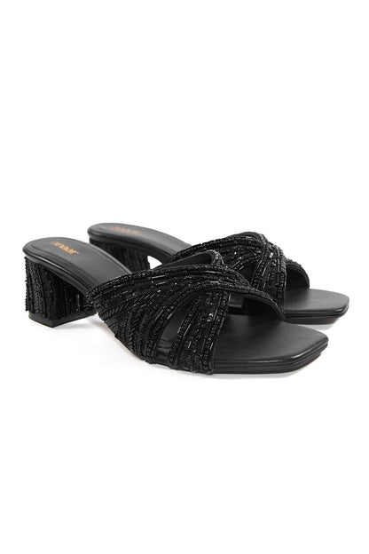 Calcutta Club Block Heels