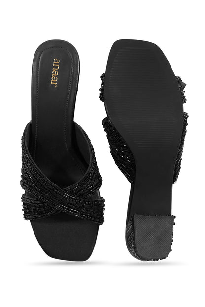 Calcutta Club Block Heels