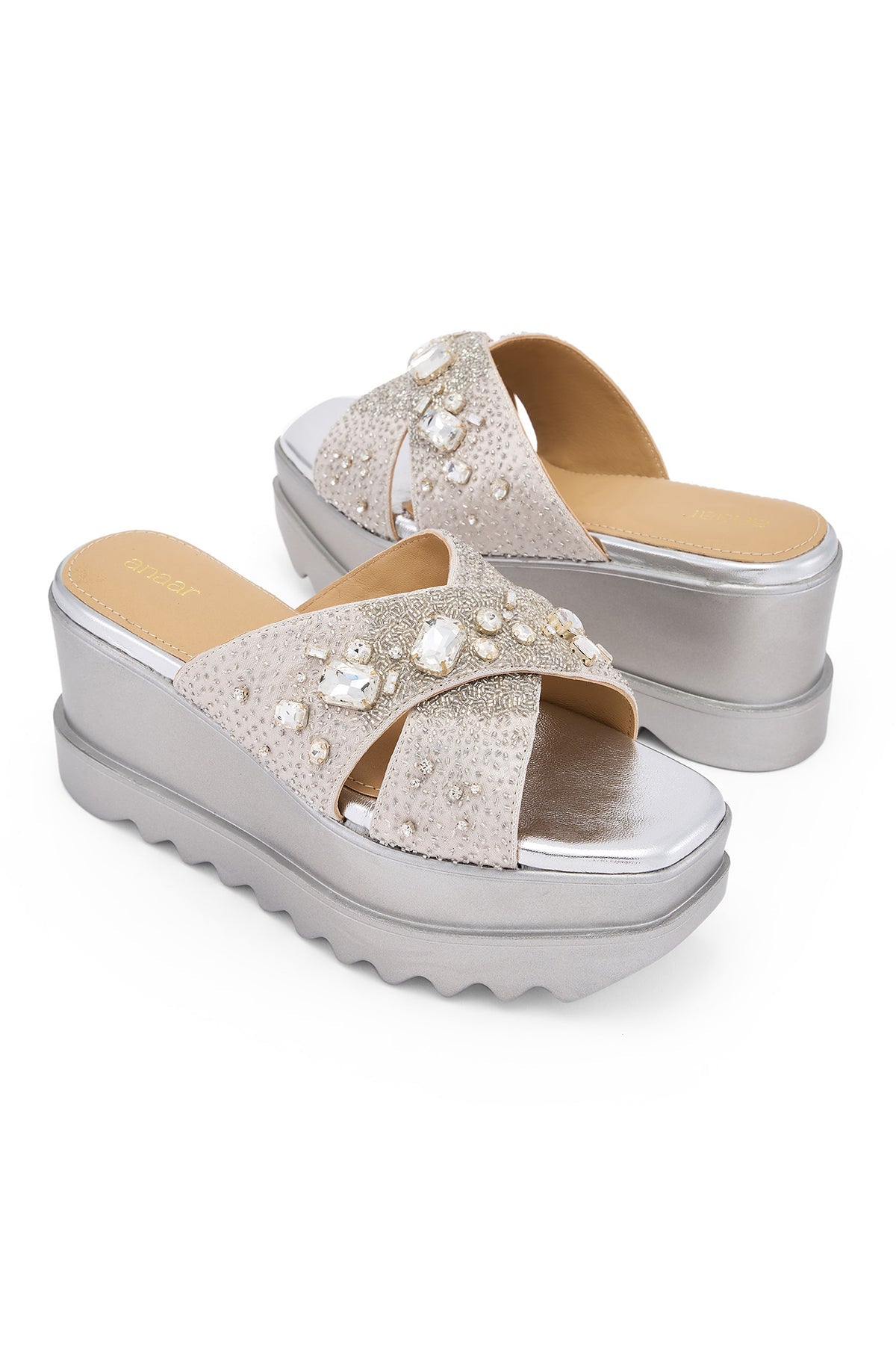 Be My Hero Wedge Sandals