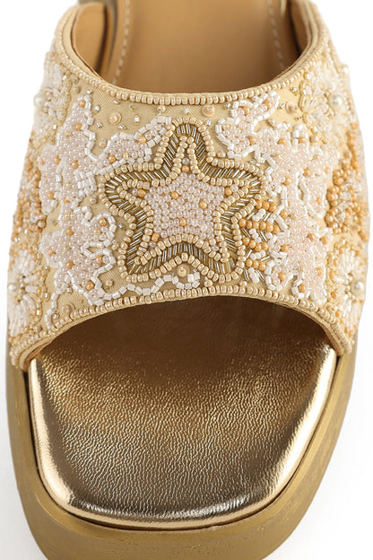 Sea Star Wedge Sandals