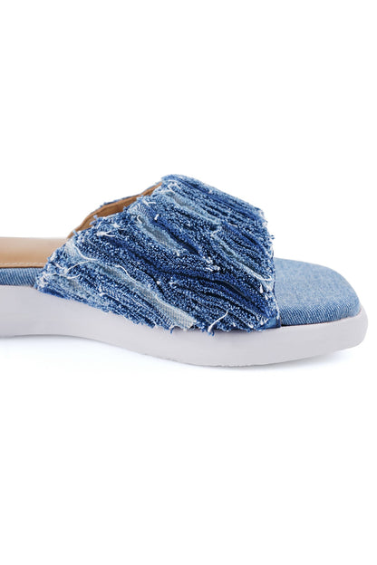 Coco Blues Flat Sandals