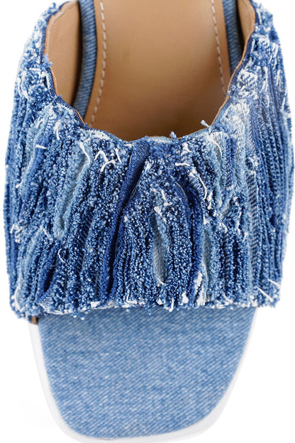 Coco Blues Flat Sandals