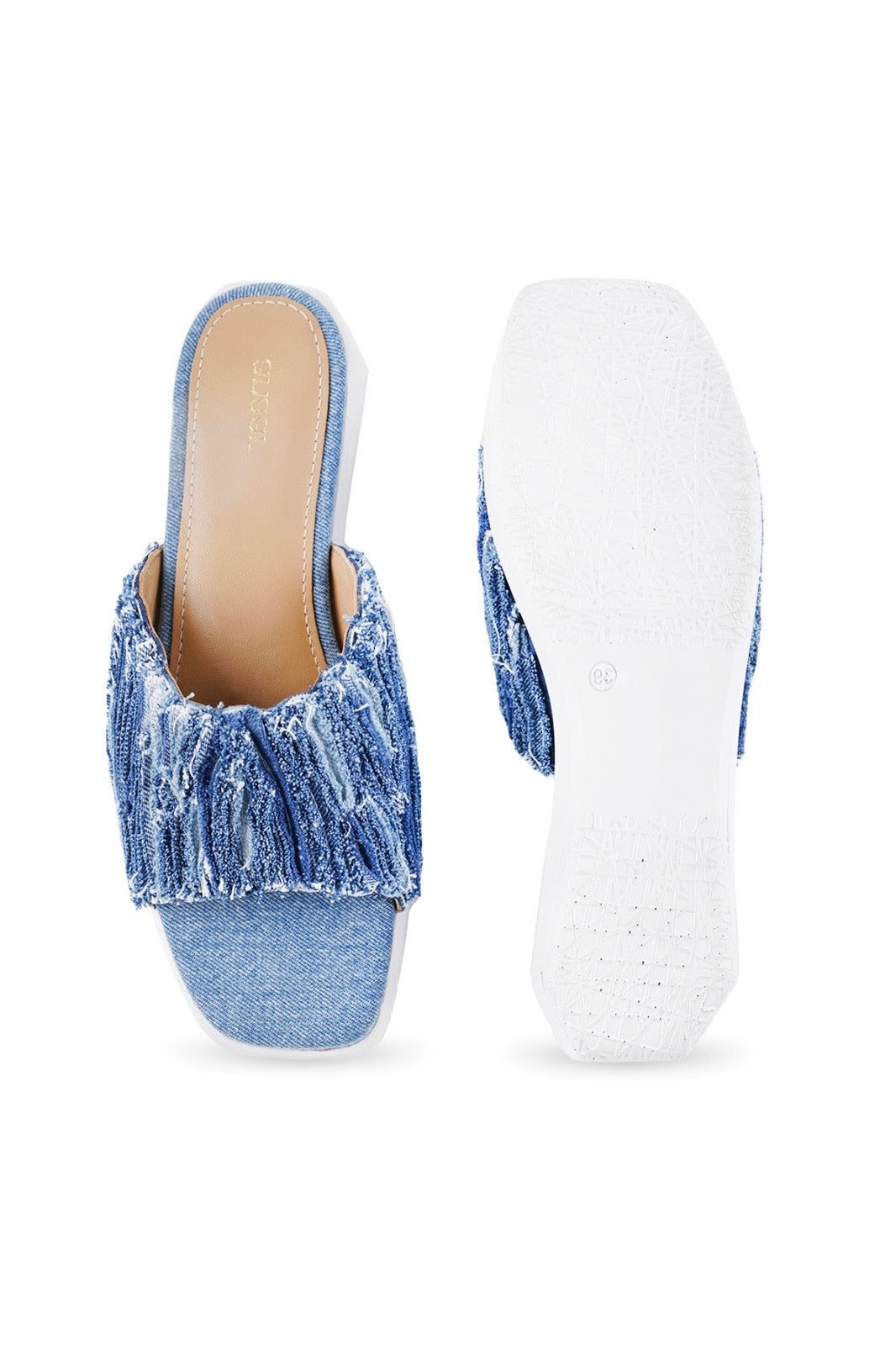 Coco Blues Flat Sandals