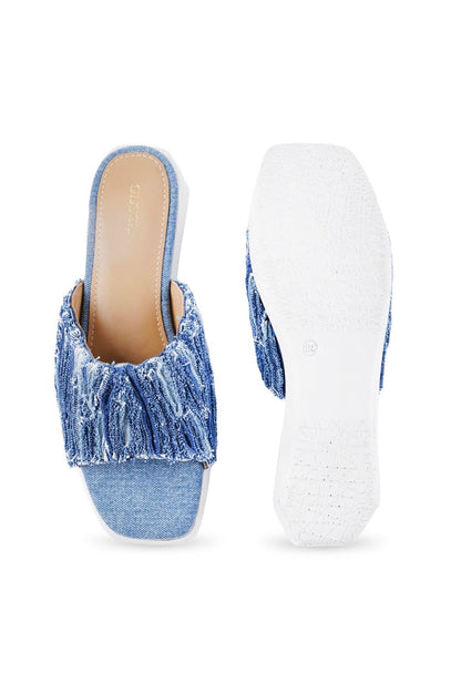Coco Blues Flat Sandals