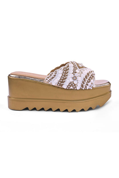 Maison Lacey Wedge Sandals