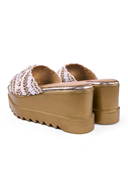 Maison Lacey Wedge Sandals