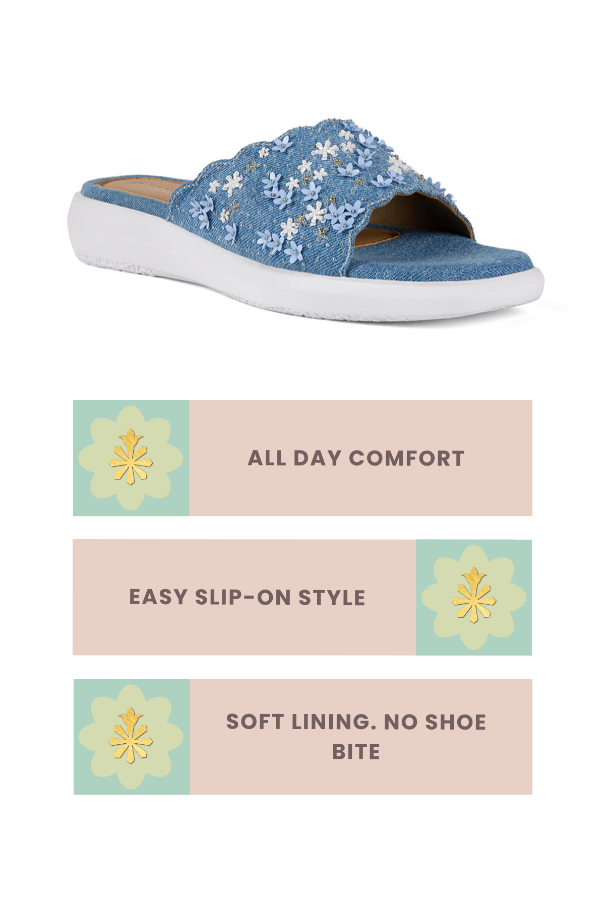 Florique Flat Sandals