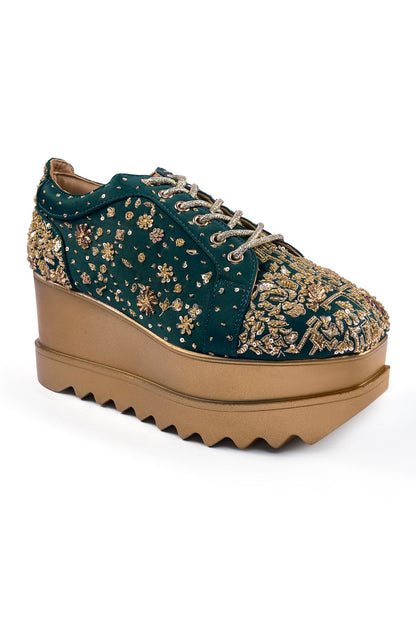 Pathaka Wedge Sneakers