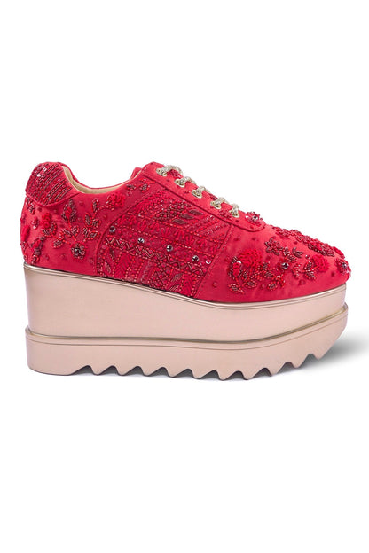 Mirchi Lights Wedge Sneakers
