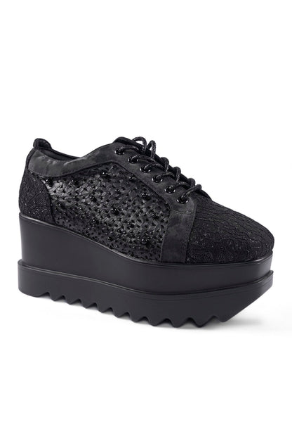 Speakeasy Wedge Sneakers