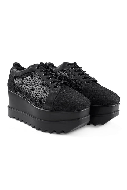 Speakeasy Wedge Sneakers