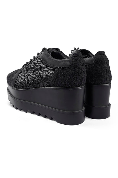 Speakeasy Wedge Sneakers