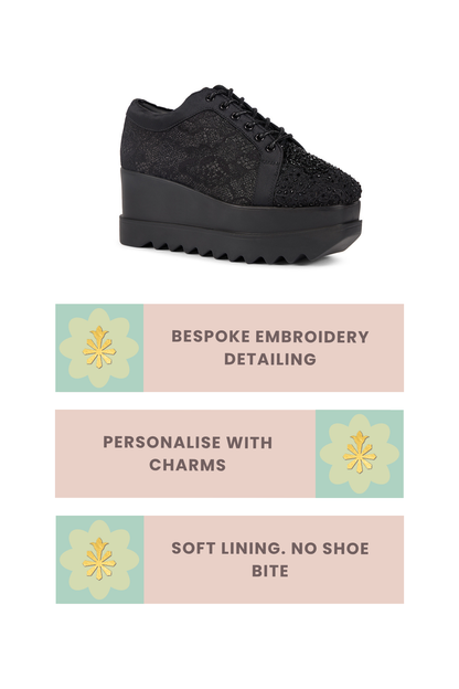 Nazakat Wedge Sneakers
